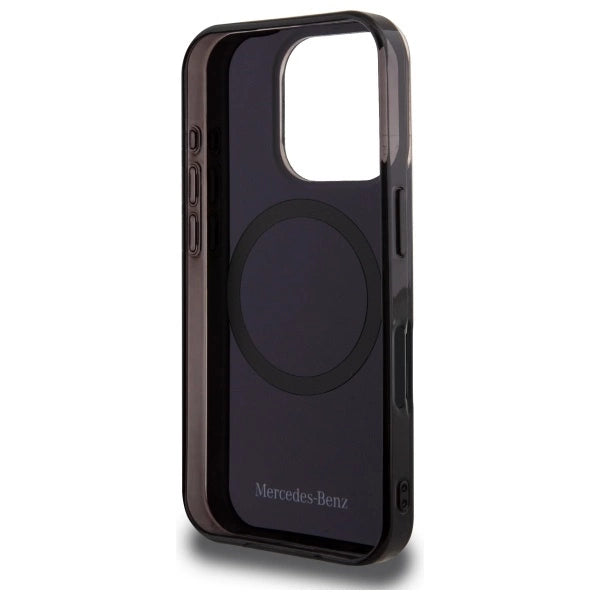 Mercedes MB Double Layer BiColor MagSafe Case til iPhone 16 Pro Max - Blå