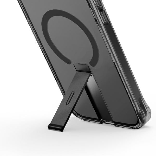 Uniq Eleva med Vertica Stand Case til iPhone 16 Pro Max - sort