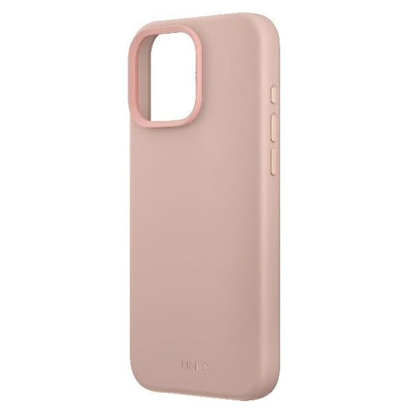 Uniq Lino Hue Magclick opladningsfoder til iPhone 16 Pro Max - Pink