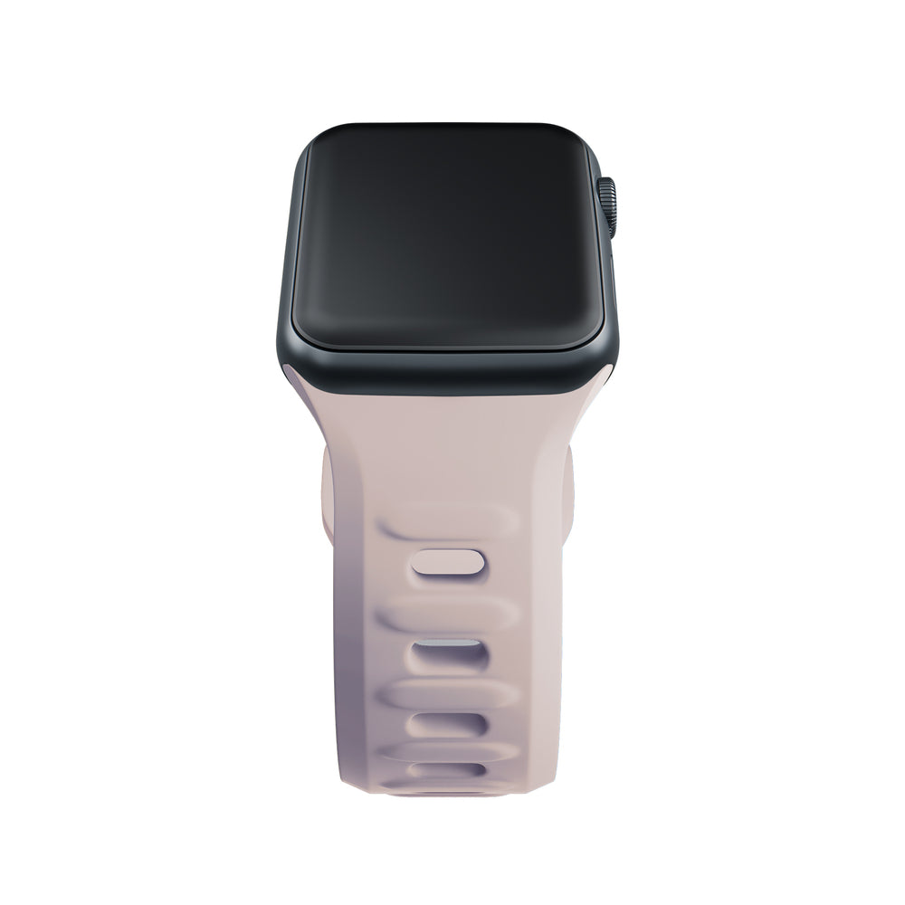 3mk Silicone Watch Strap for Apple Watch 42 / 44 / 45 / 49 mm - beige