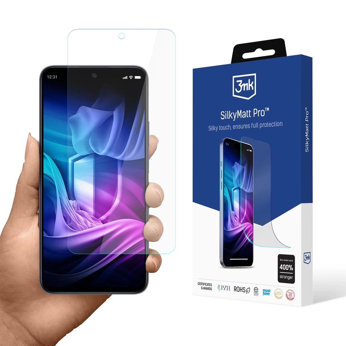 Matte beskyttende film 3mk Silky Matt Pro til Honor 200 Smart