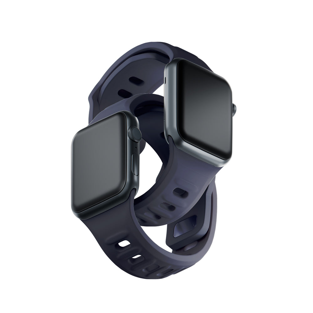 3mk Silikon Watch Strap til Apple Watch 42 / 44 / 45 / 49 mm - grå