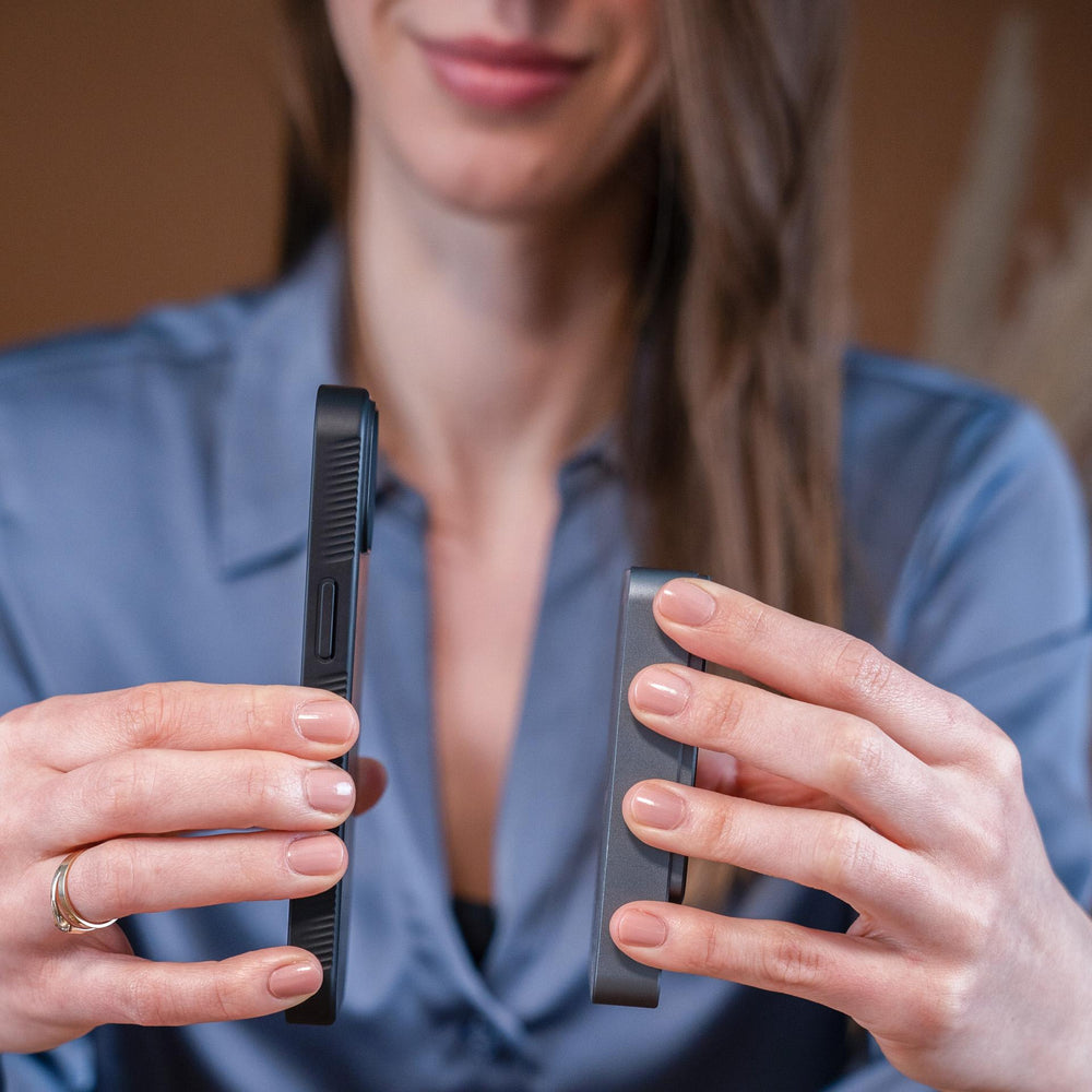 3mk Smoke MagCase med MagSafe til Samsung Galaxy S24 - halvgennemsigtig