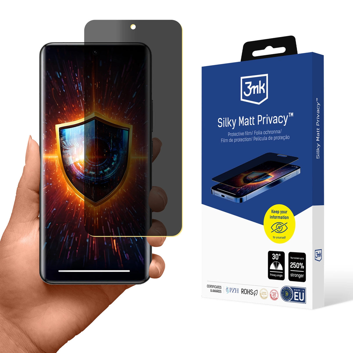 Privacy film matte 3mk Silky Matt Privacy til Xiaomi 14 Pro
