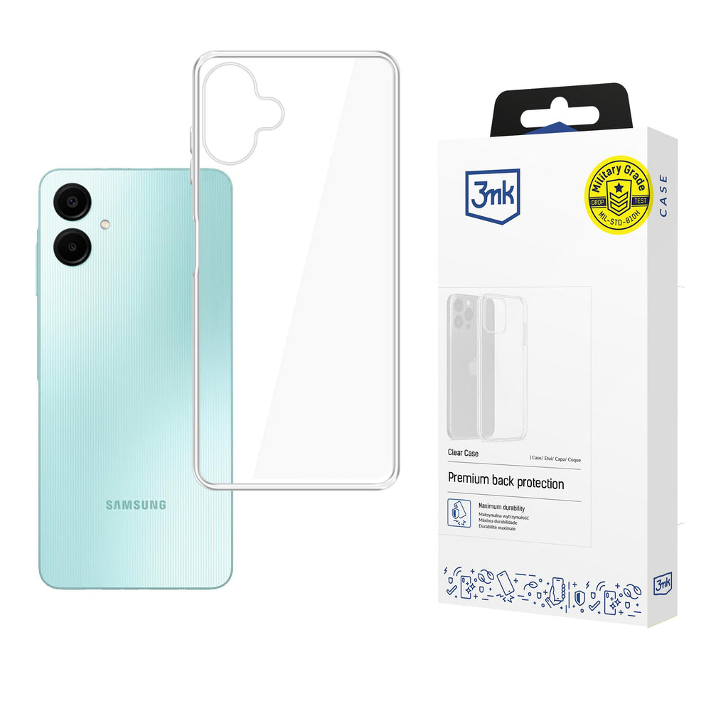 3mk Clear Case til Samsung Galaxy A06 - gennemsigtigt