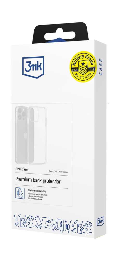 3mk Clear Case til Samsung Galaxy A06 - gennemsigtigt