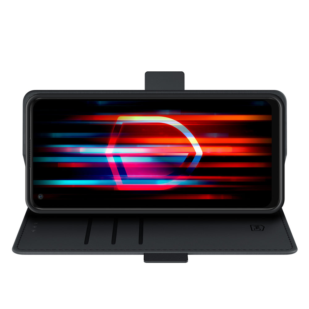 3mk Wallet Case til Oppo A78 4G - sort