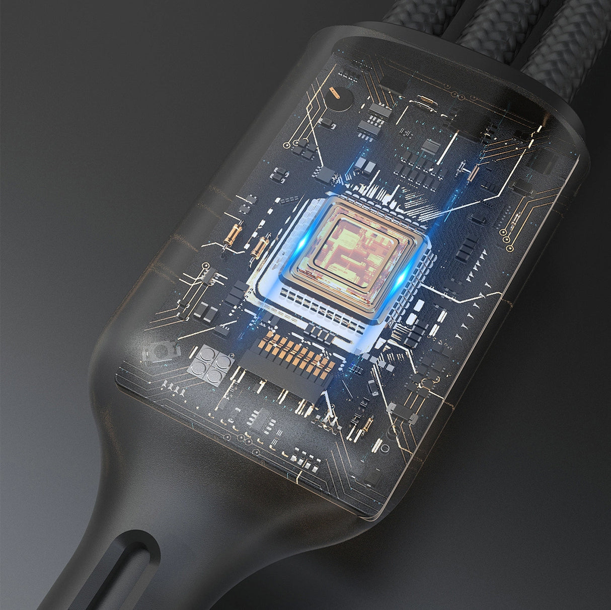 Apple Watch Dudao A12Max + PD 100W 3in1 oplader Kabel: USB-C Lightning 1,2 m - sort