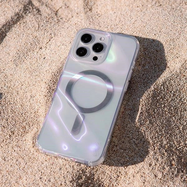 Uniq Coehl Savon Magnetisk opladningsfoder til iPhone 16 - Gennemsigtig