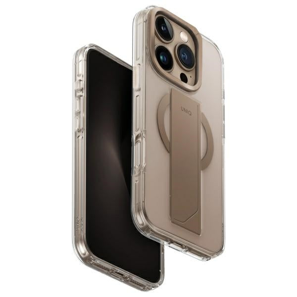 Uniq Heldro Max Magclick opladningsfodral til iPhone 16 Pro Max - guld