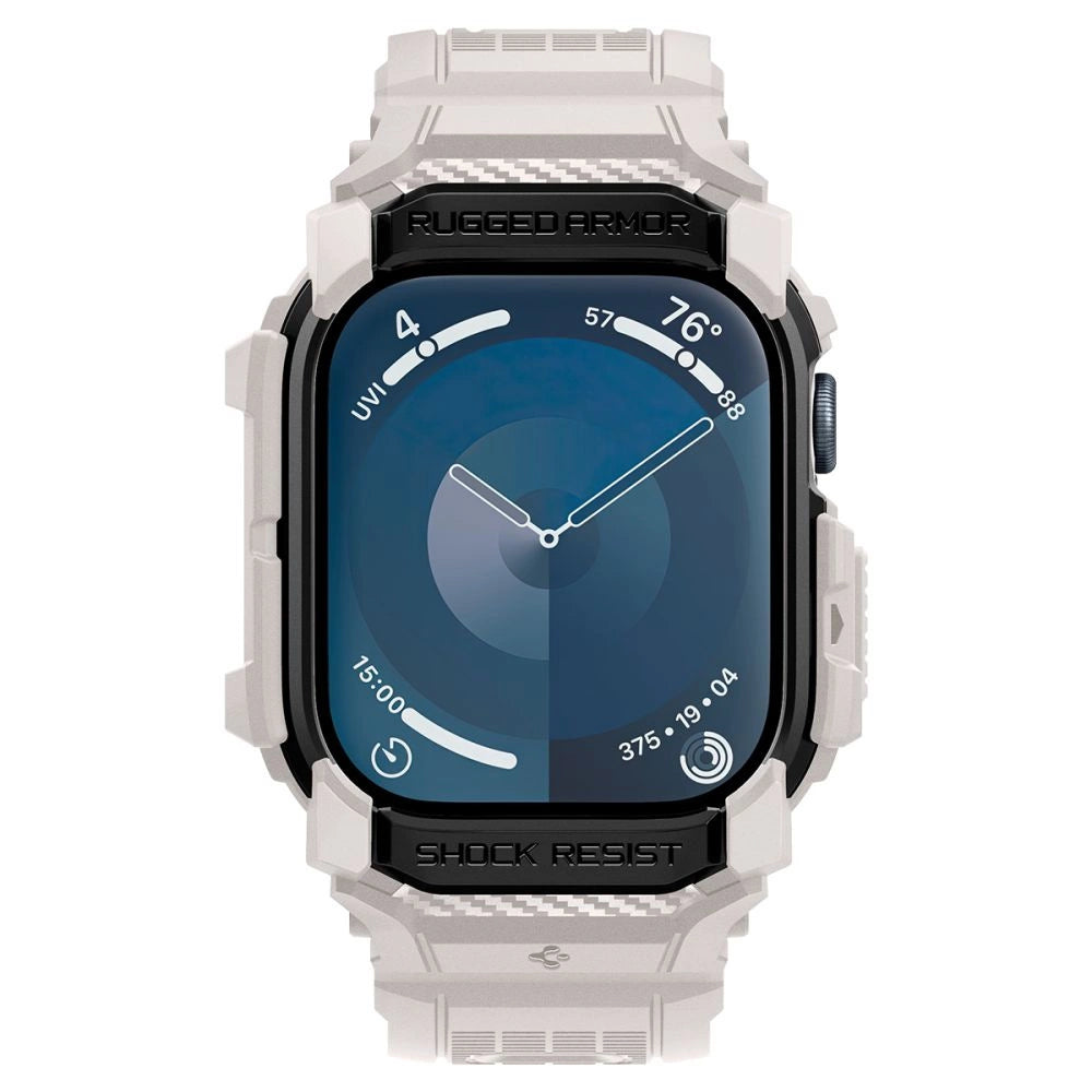 Spigen Rugged Armor ”Pro” Strap for Apple Watch 10 (46MM) - Beige