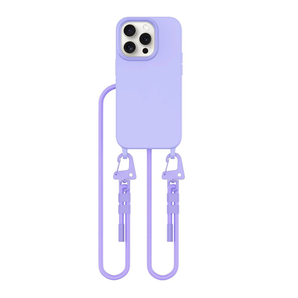 Tech-Protect MagNecklace MagSafe iPhone 15 Pro Case - Lavender