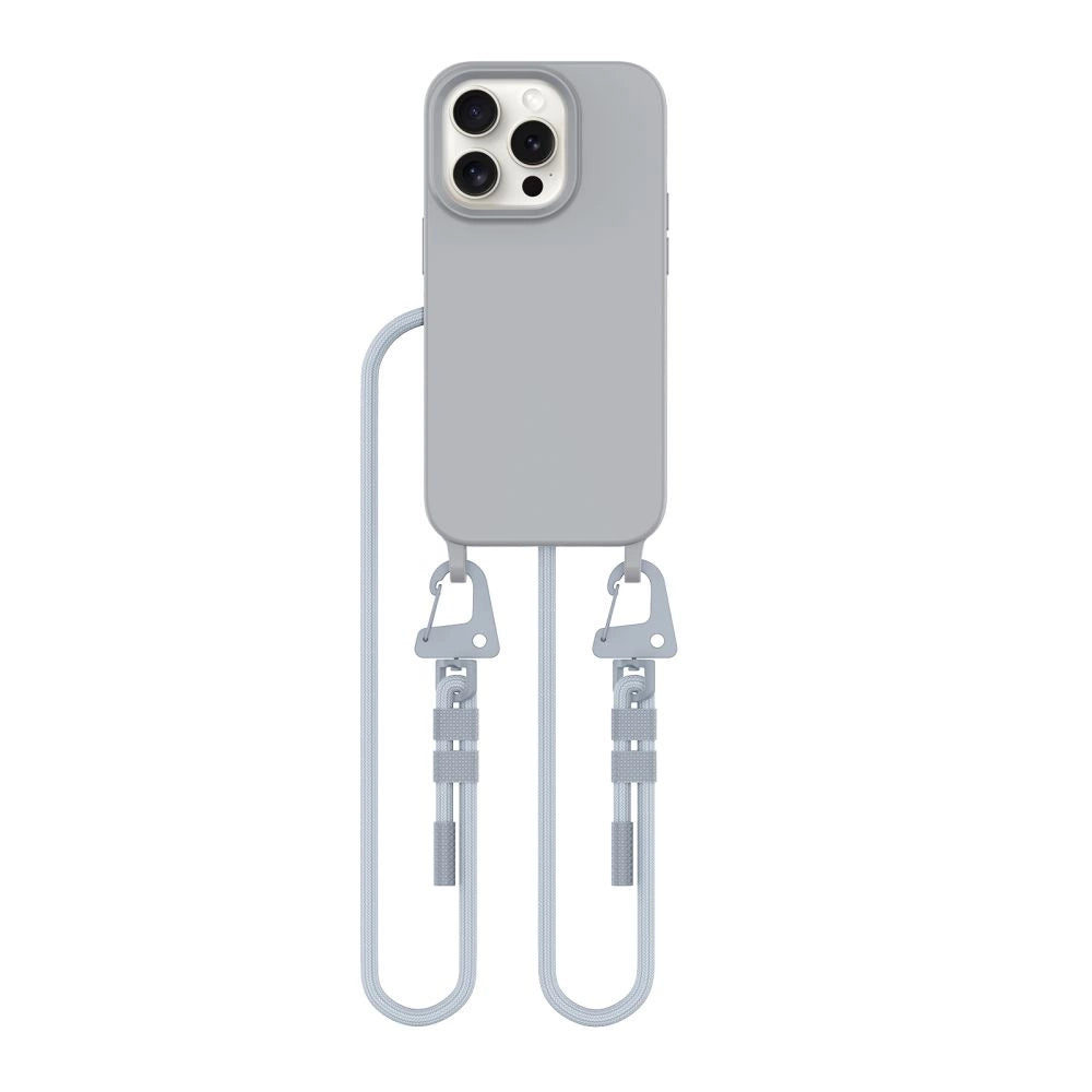 Tech-Protect MagNecklace MagSafe iPhone 15 Pro Case - Grå