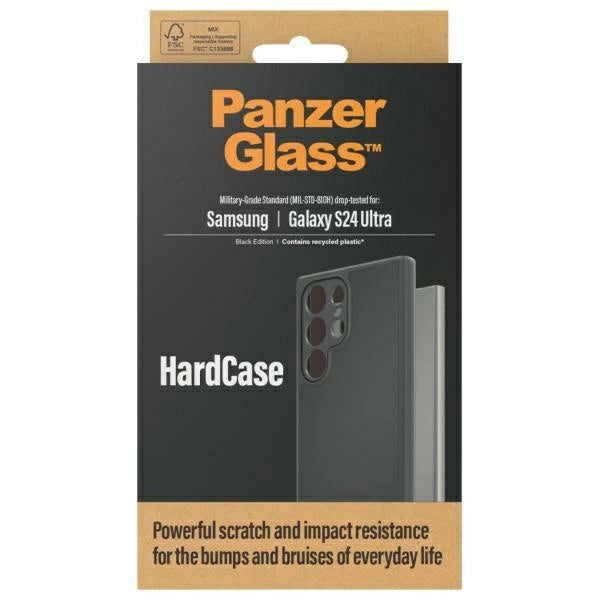 PanzerGlass HardCase Military grade til Samsung Galaxy S24 Ultra - sort