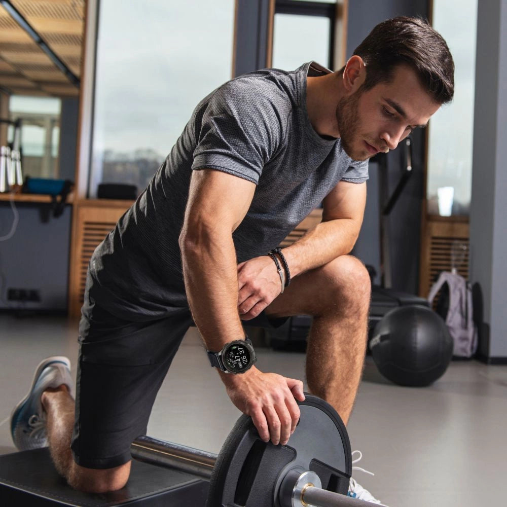 Tech- Protect Nylon Pro Strap Garmin Fenix 5 / 6 / 6 Pro / 7 / 8 (47MM) - sort