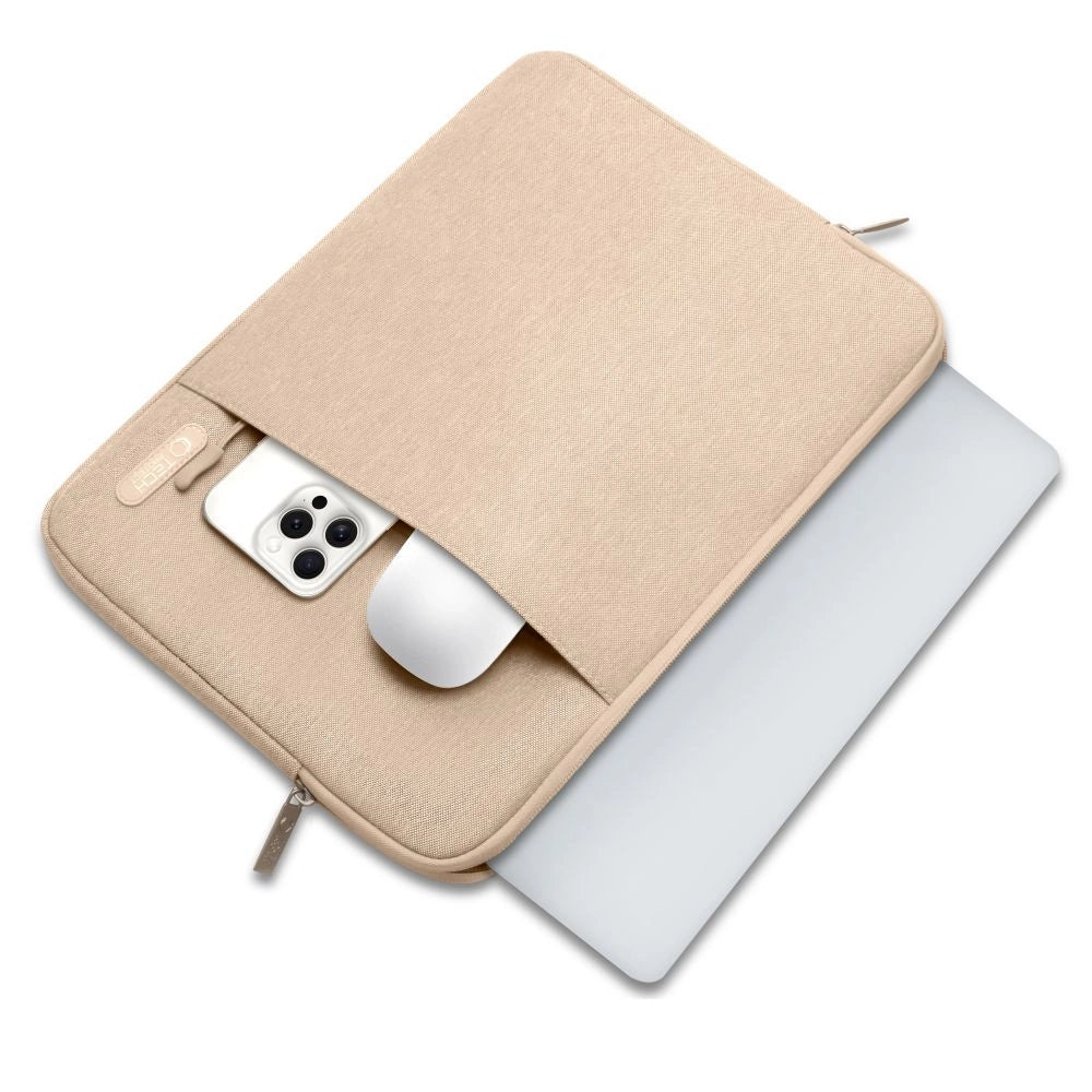 Tech-Protect Sleeve Laptop 13-14 Case - Beige