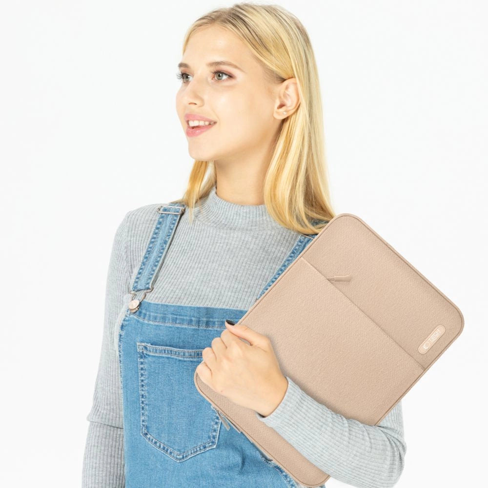 Tech-Protect Sleeve Laptop 13-14 Case - Beige