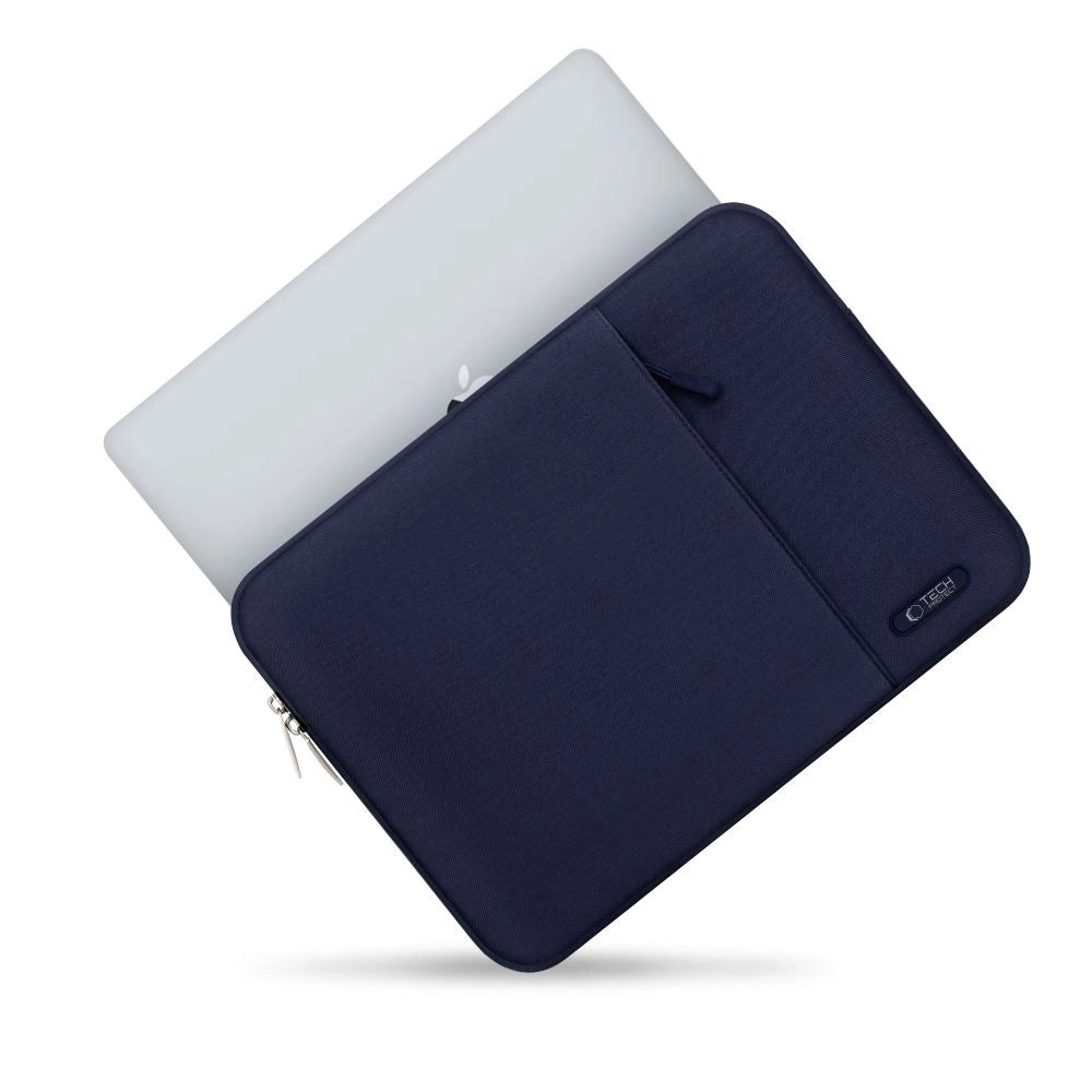 Tech-Protect Sleeve Laptop 13-14 Case - Navy Blue