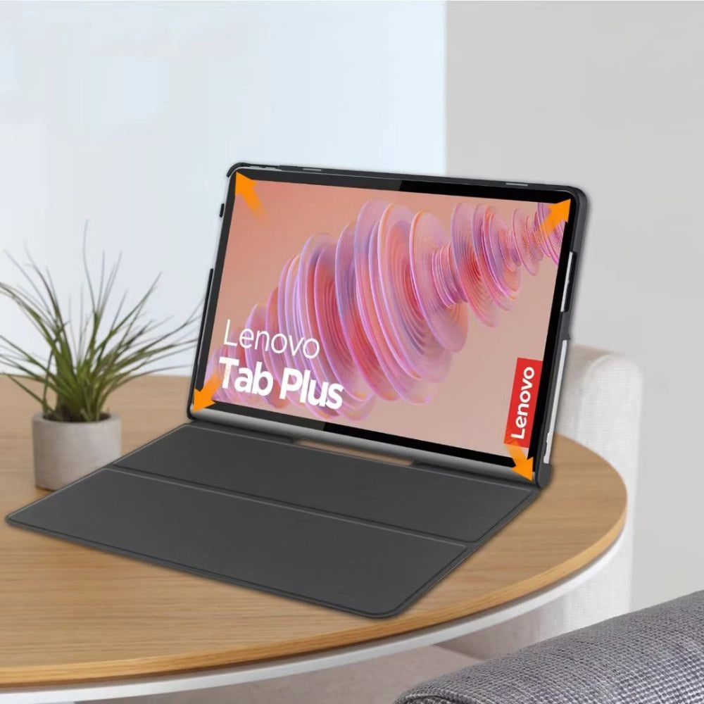Tech-Protect SmartCase til Lenovo TAB PLUS - sort
