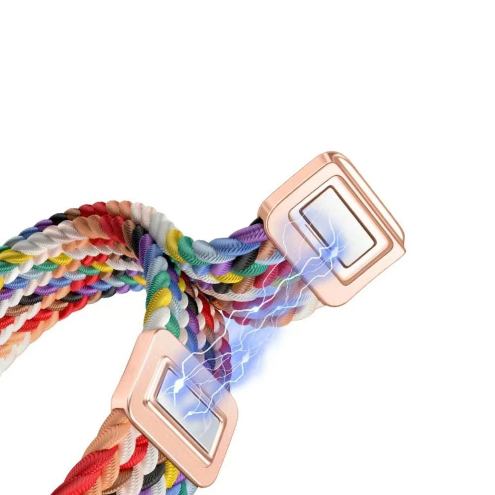 Tech-Protect NylonMag Strap til Xiaomi Smart Band 8 / 9 / NFC - sort