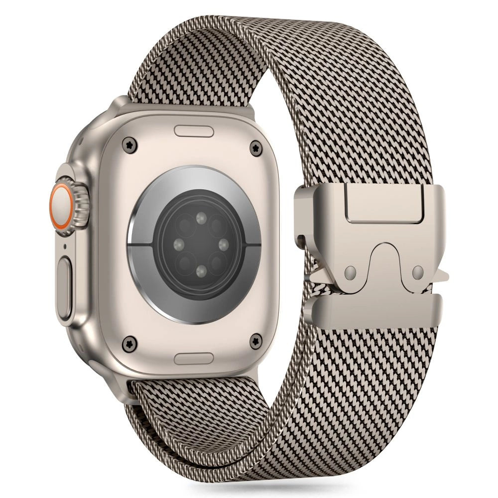 Tech-Protect Milano-rem til Apple Watch 6 / 7 / 8 / 9 / 10 / SE / Ultra 1 / 2 (44 / 45 / 46 / 49 MM) - titanium