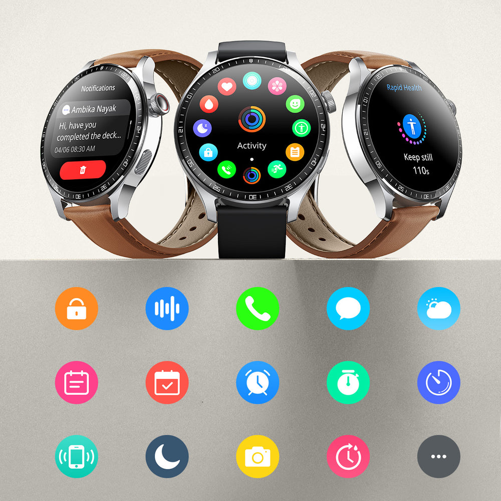 Joyroom Classic Series JR-FC2 Pro Smartwatch med Call Answering Function - Sølv