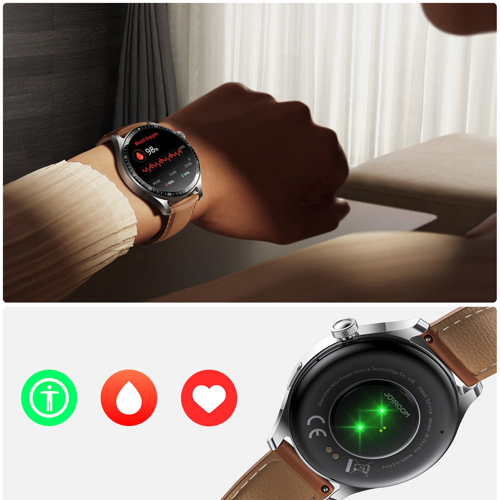 Joyroom Classic Series JR-FC2 Pro Smartwatch med Call Answering Function - Sølv