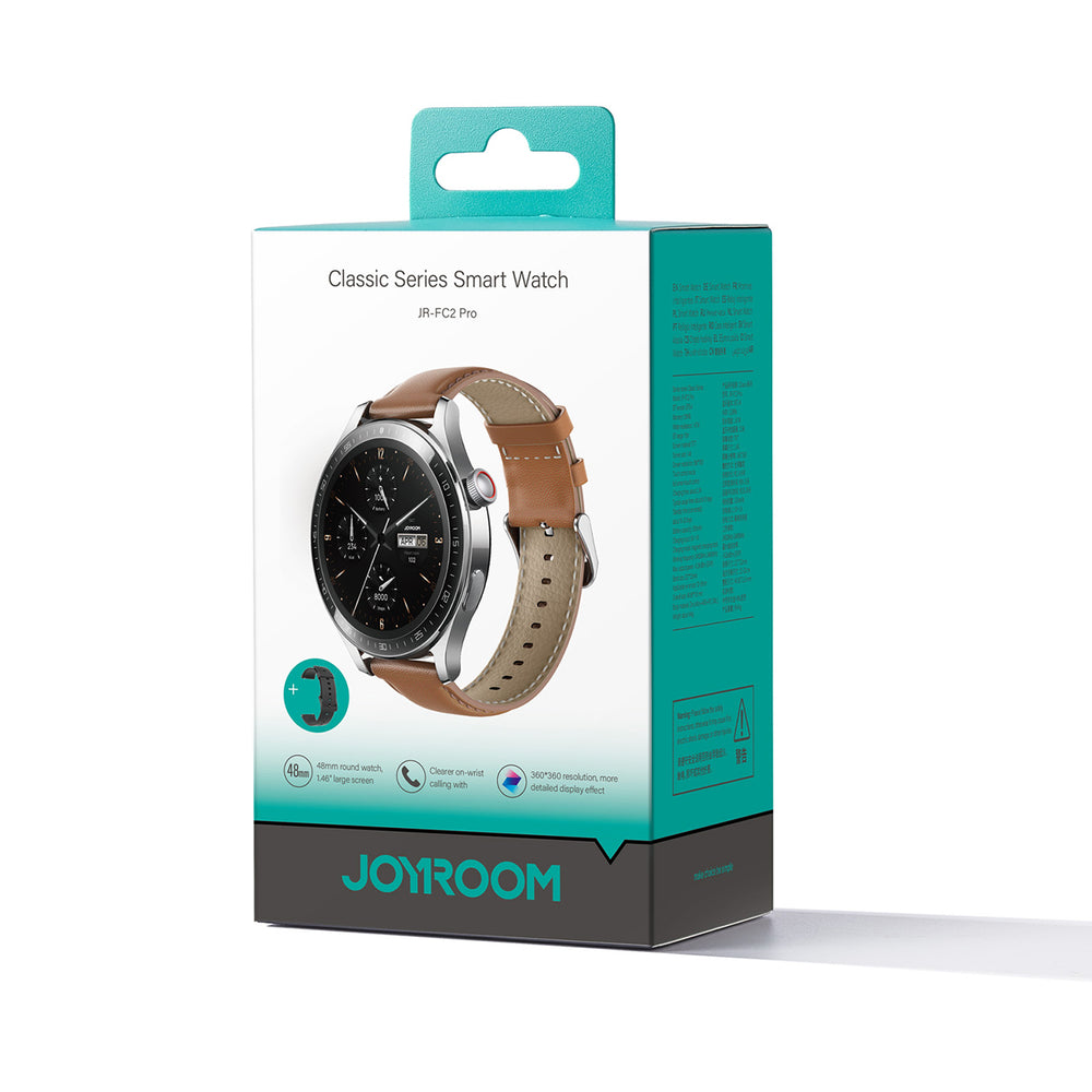 Joyroom Classic Series JR-FC2 Pro Smartwatch med Call Answering Function - Sølv