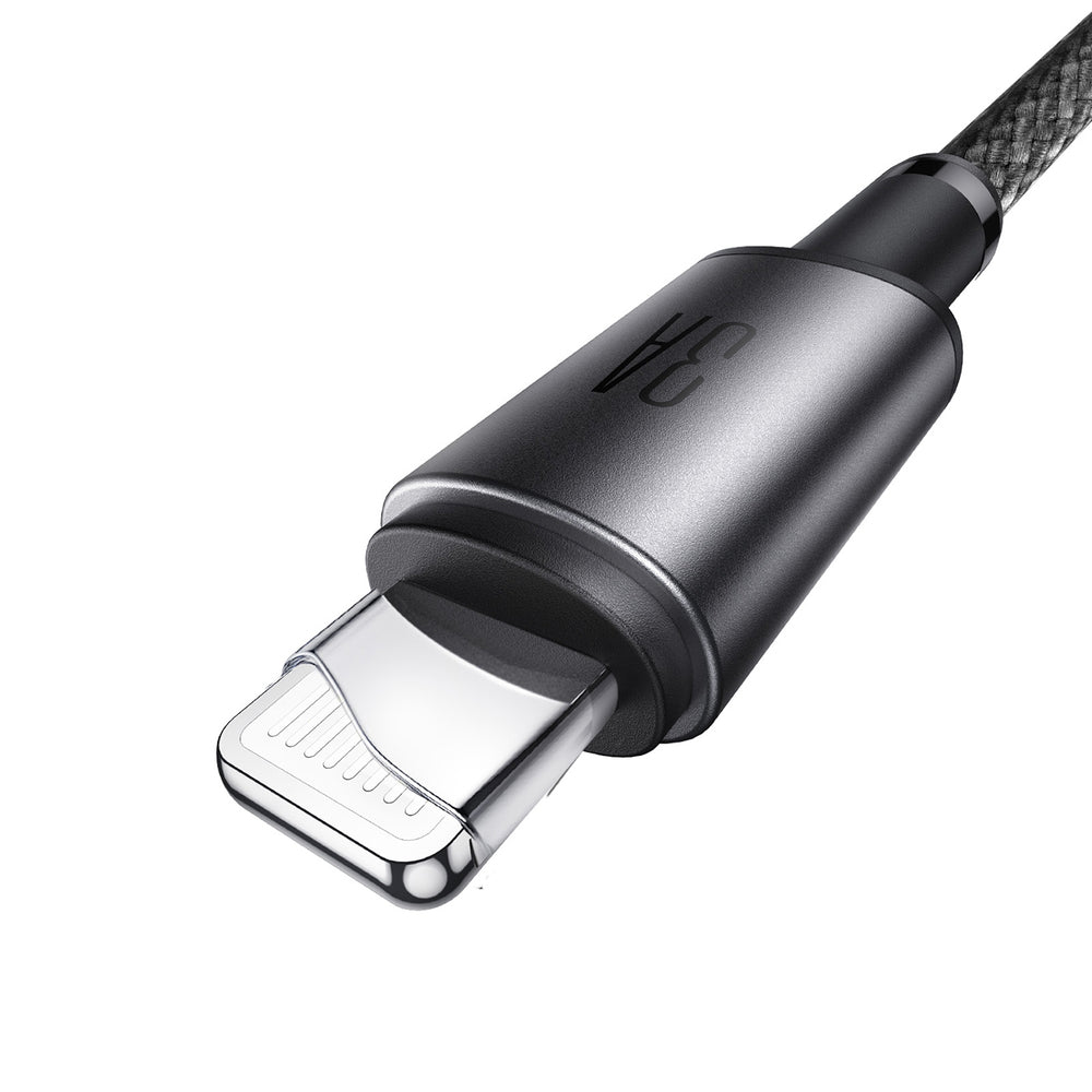 Joyroom S-A50 Unlimited Series 3A USB-A - Lightning Cable with Magnetic Organizer 1.2m - Gray