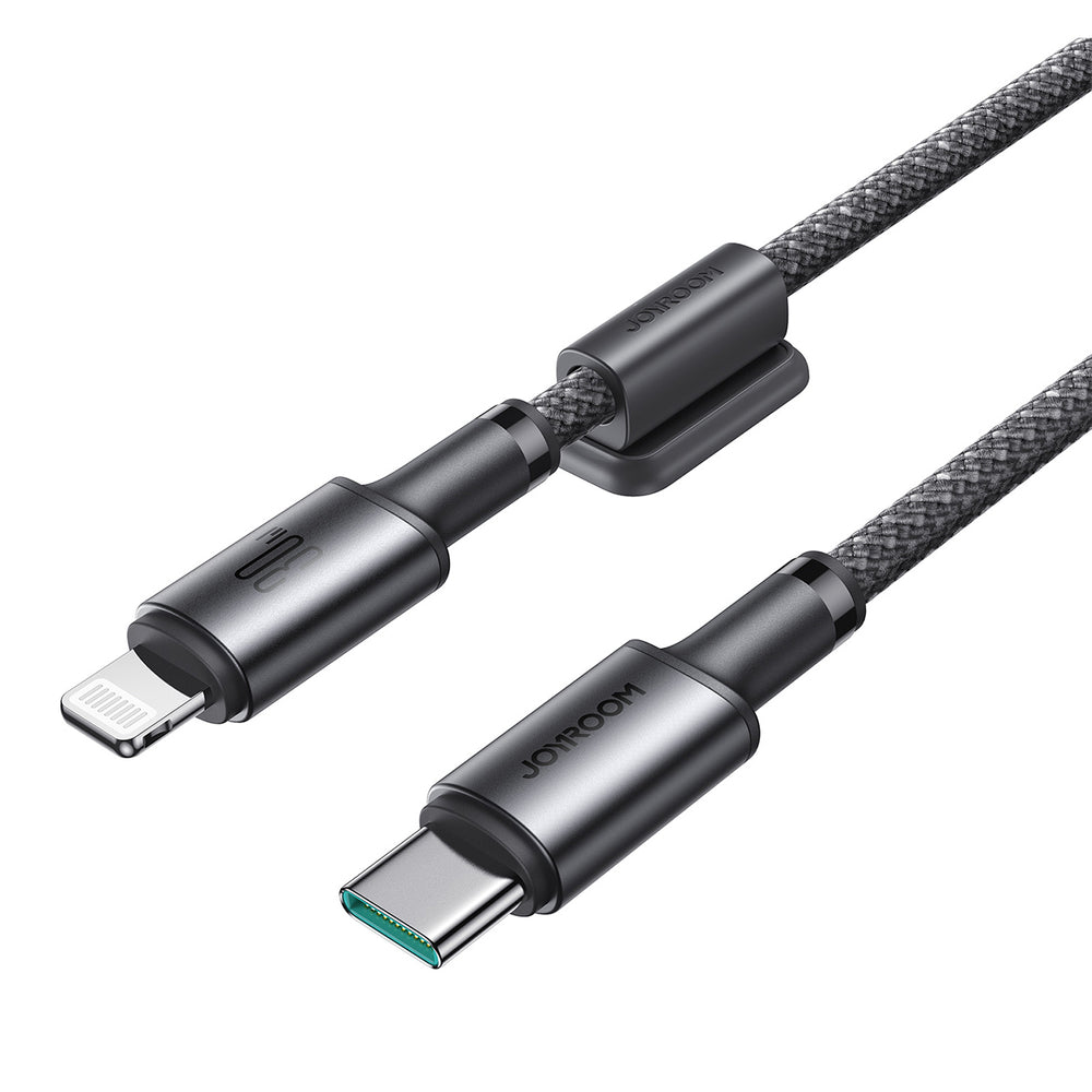 Joyroom S-A50 Unlimited Series 30W USB-C - Lightning Cable with Magnetic Organizer 1.2m - Gray
