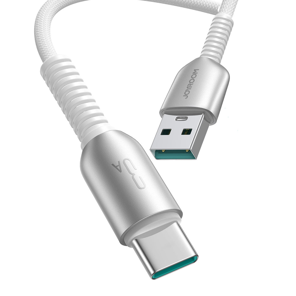 Joyroom S-A51 Cutting-Edge Series 3A USB-A - USB-C kabel 1,2 m - lysgrå