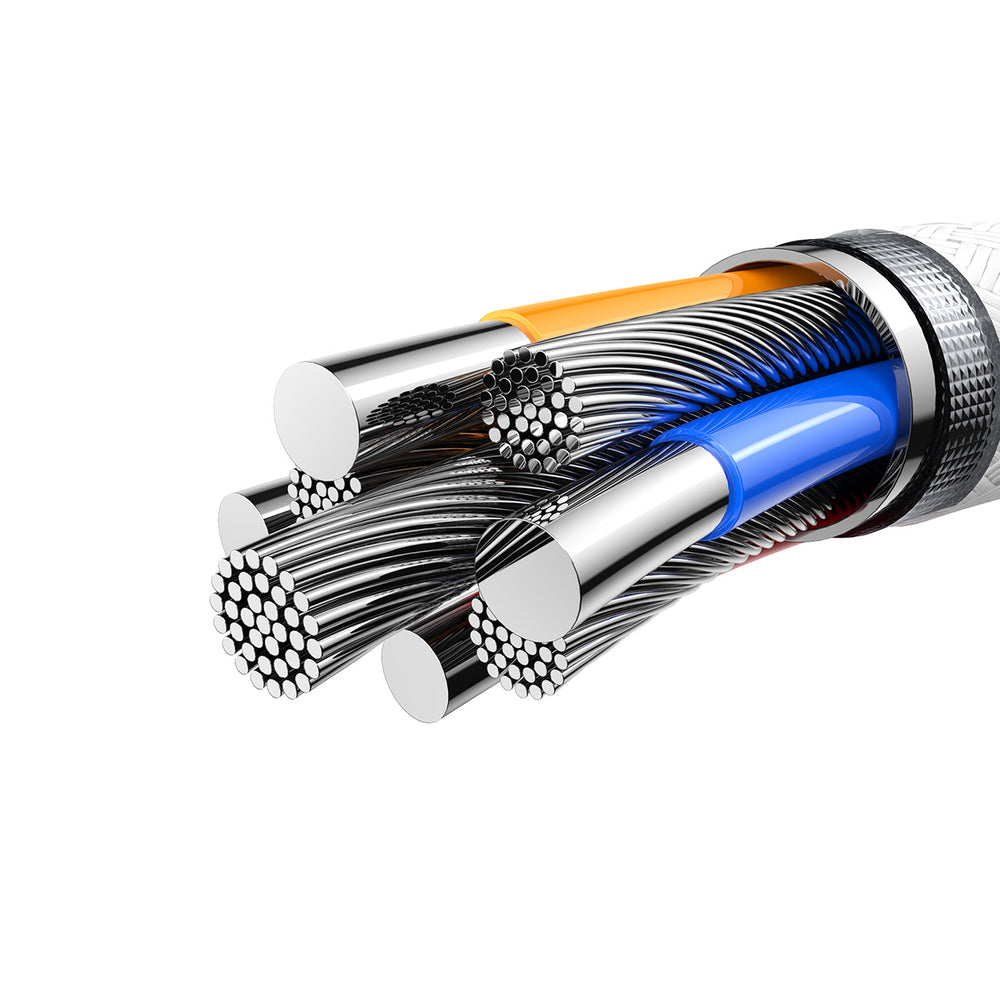 Joyroom S-A51 Cutting-Edge Series 3A USB-A - USB-C kabel 1,2 m - lysgrå