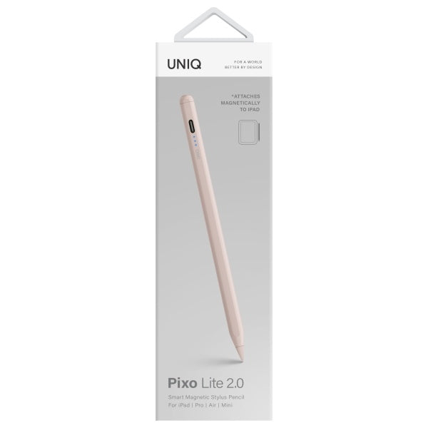 Uniq Pixo Lite 2.0 Magnetisk Stylus til iPad - Pink