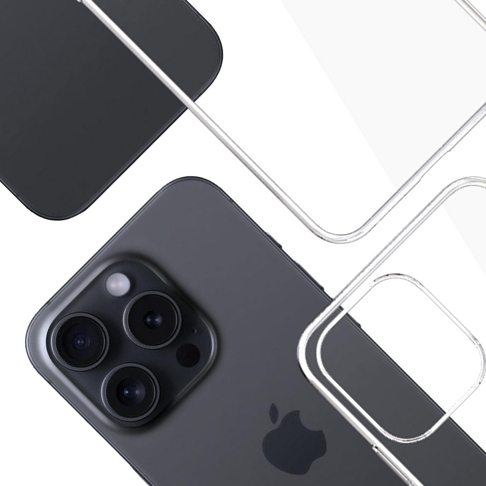 3mk Clear Case Eco til Apple iPhone 15 pro max - gennemsigtigt