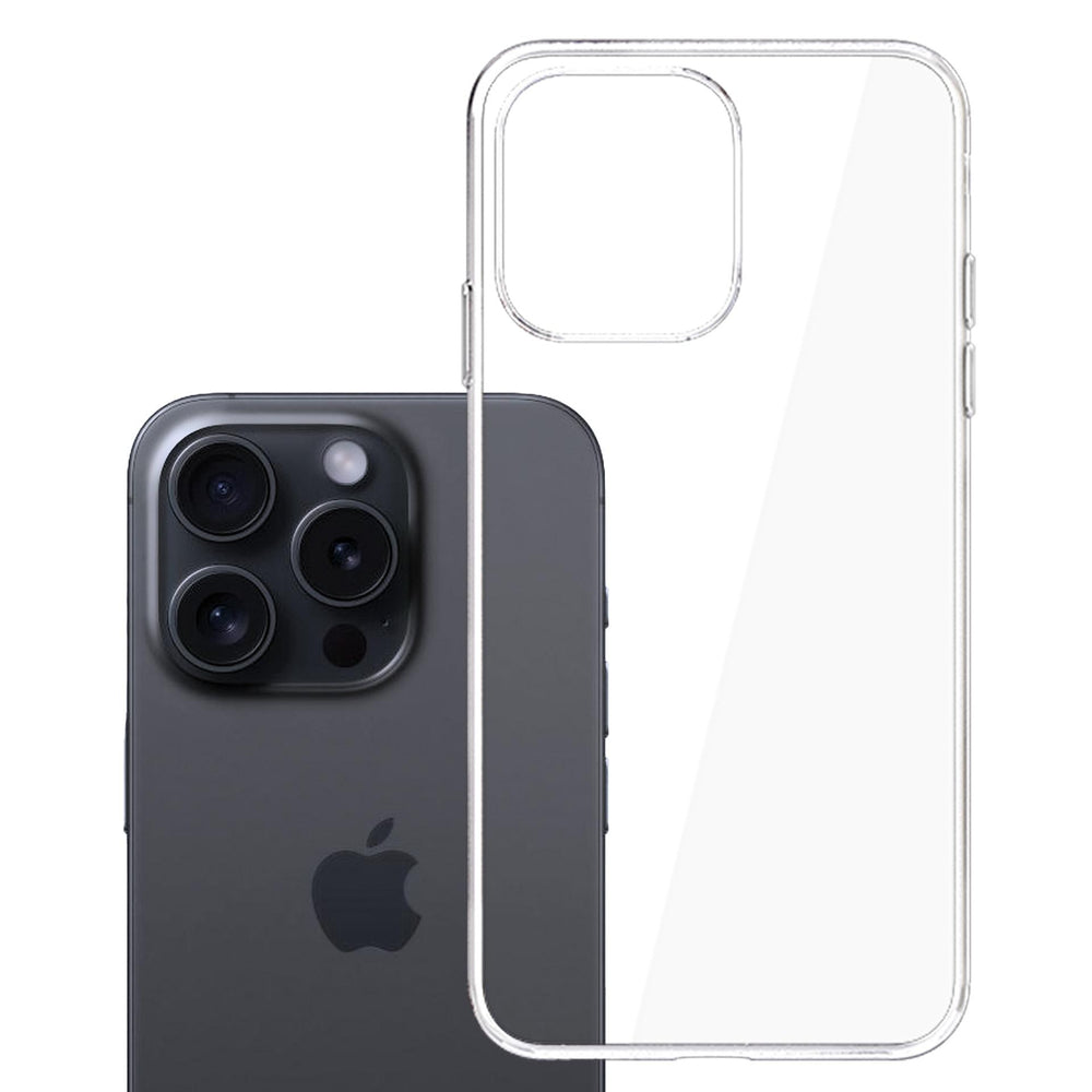 3mk Clear Case Eco til Apple iPhone 15 pro max - gennemsigtigt