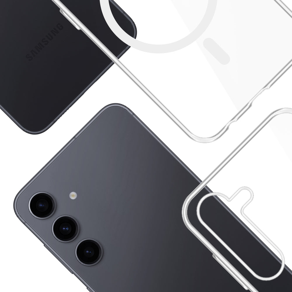 3mk Clear MagCase til Samsung Galaxy S24 - gennemsigtigt