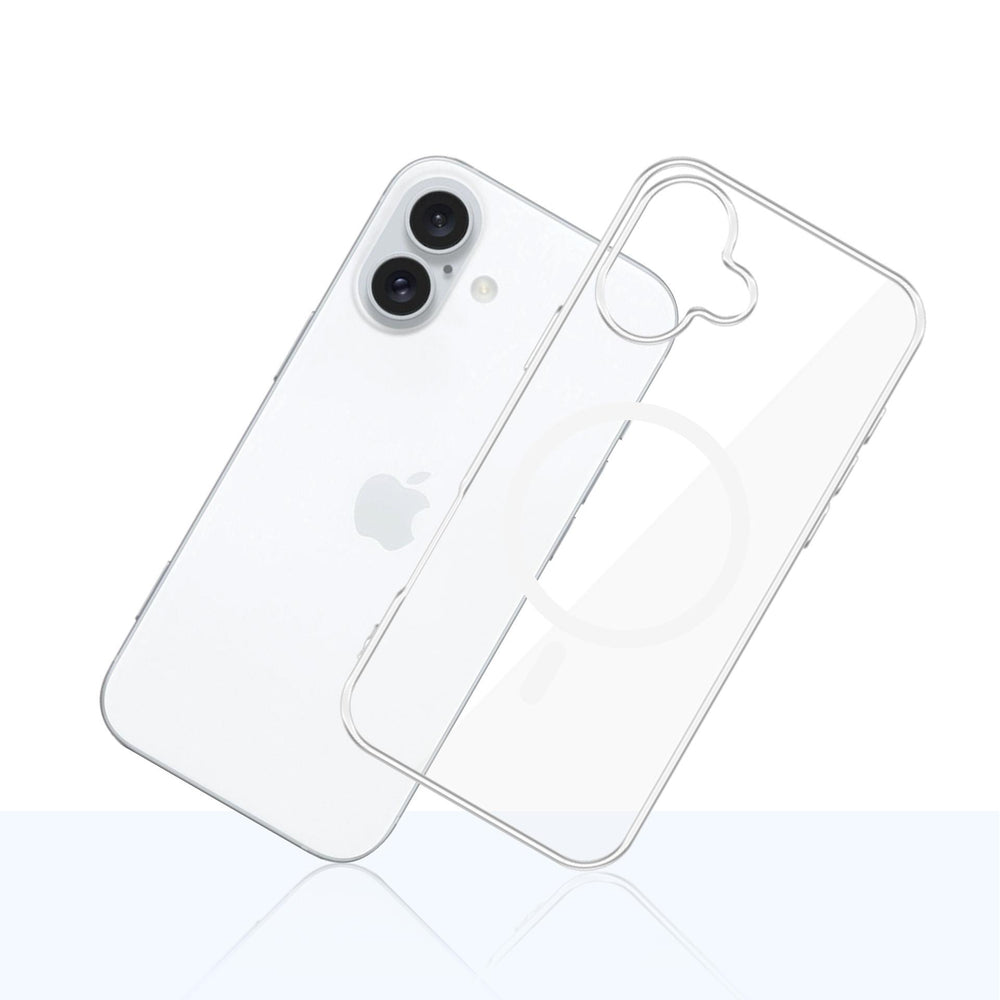 3mk Clear MagCase til Apple iPhone 16 - gennemsigtig