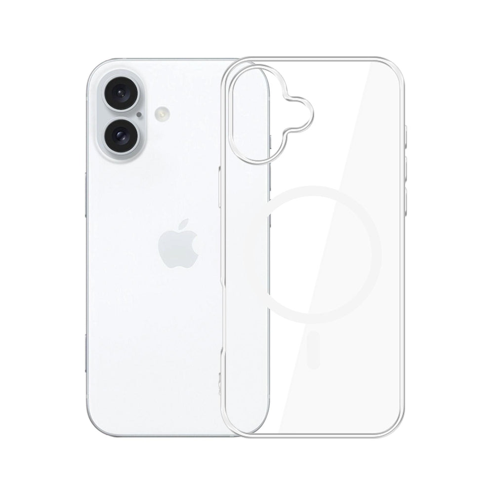 3mk Clear MagCase til Apple iPhone 16 - gennemsigtig
