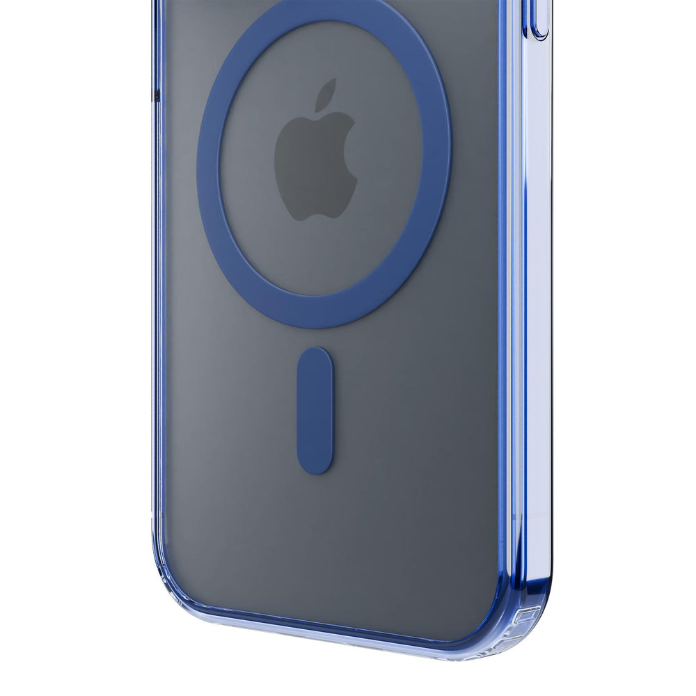 3mk Frosty MagCase Blue Case til Apple iPhone 14 - Gennemsigtig