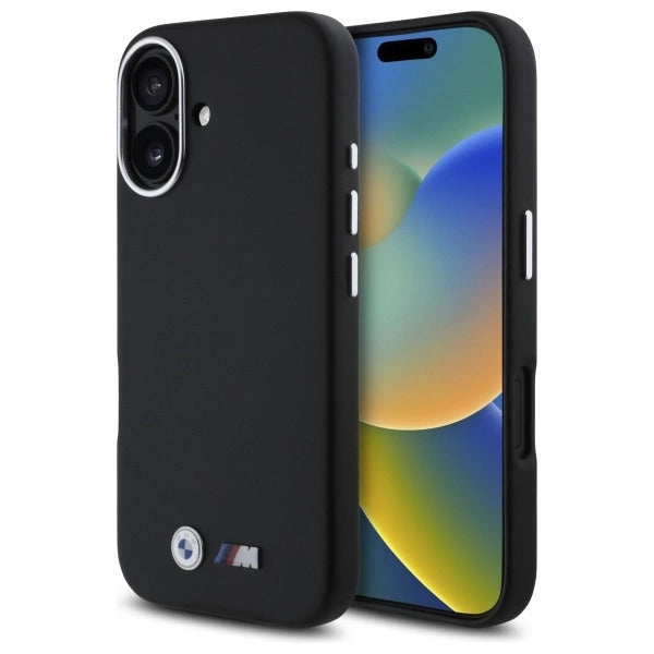 BMW M Smooth Full Wrapped Metal MagSafe iPhone 16 Case - sort