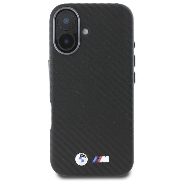 BMW Carbon Wrapped Metal iPhone 16 Case - sort