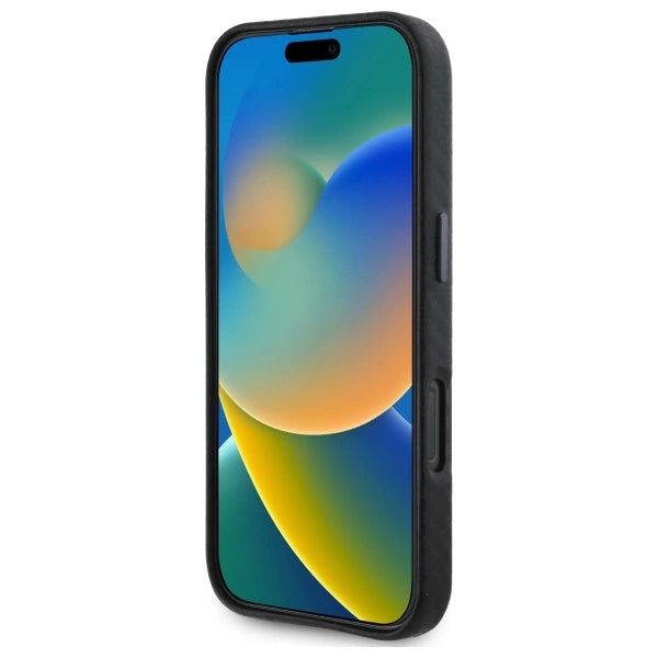BMW Carbon Wrapped Metal iPhone 16 Case - sort
