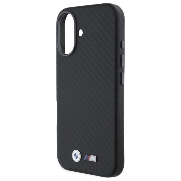 BMW Carbon Wrapped Metal iPhone 16 Case - sort