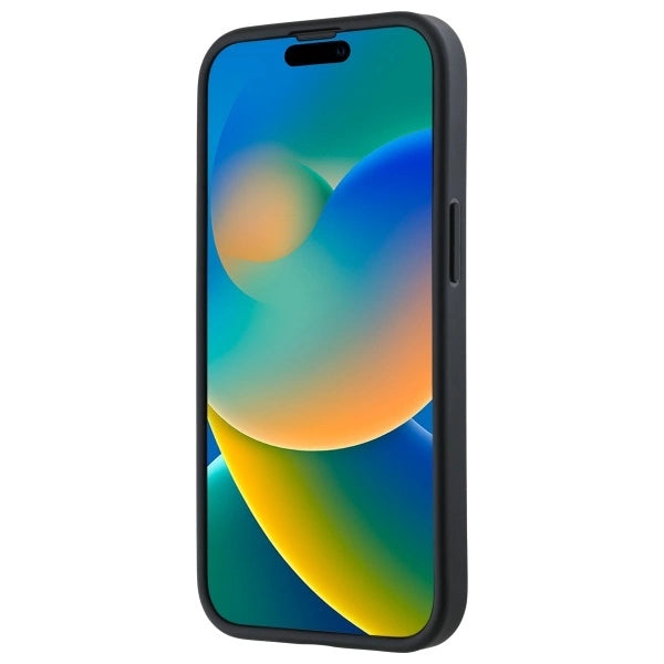 DKNY Quilted Stack Logo iPhone 15 Case - sort