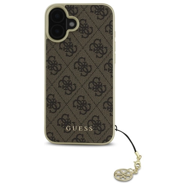 Guess 4G Charms Collection iPhone 16 Plus-hylster - Brunt
