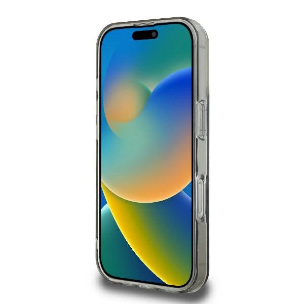 Guess GUHMP16XHFWFCK iPhone 16 Pro Max 6.9" sort/sort hardcase IML Flowers Wreath MagSafe