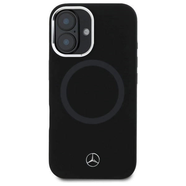Mercedes MEHMP16S23SUTTK iPhone 16 6.1" sort/sort hardcase Silikon Tonal Logo MagSafe
