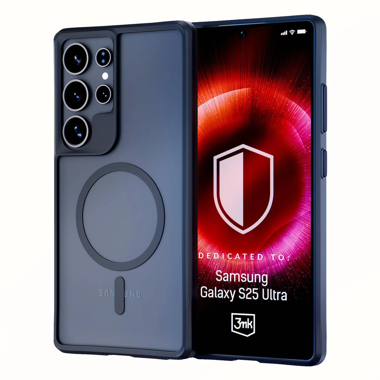 3mk Satin Armor MagCase til Samsung Galaxy S25 Ultra - Transparent