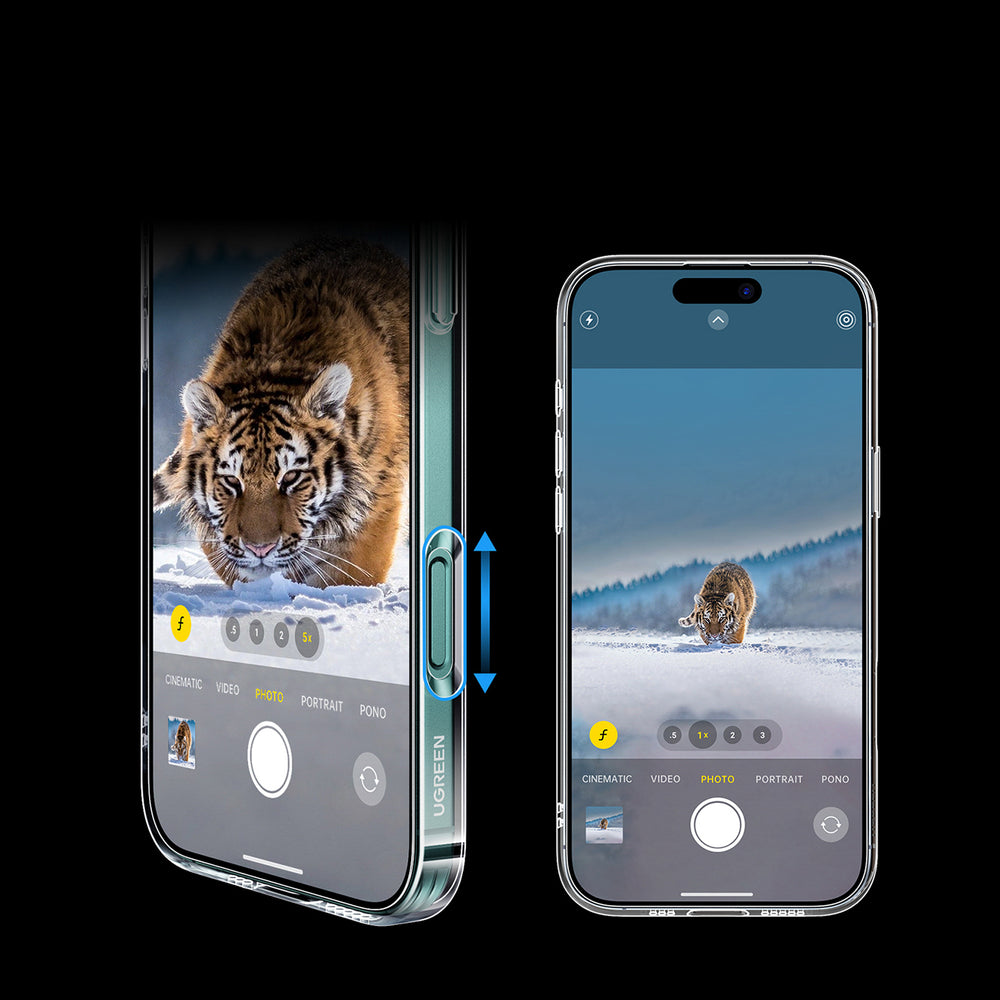 Ugreen Classy Clear Magnetisk Case med MagSafe til iPhone 16 Plus - Clear