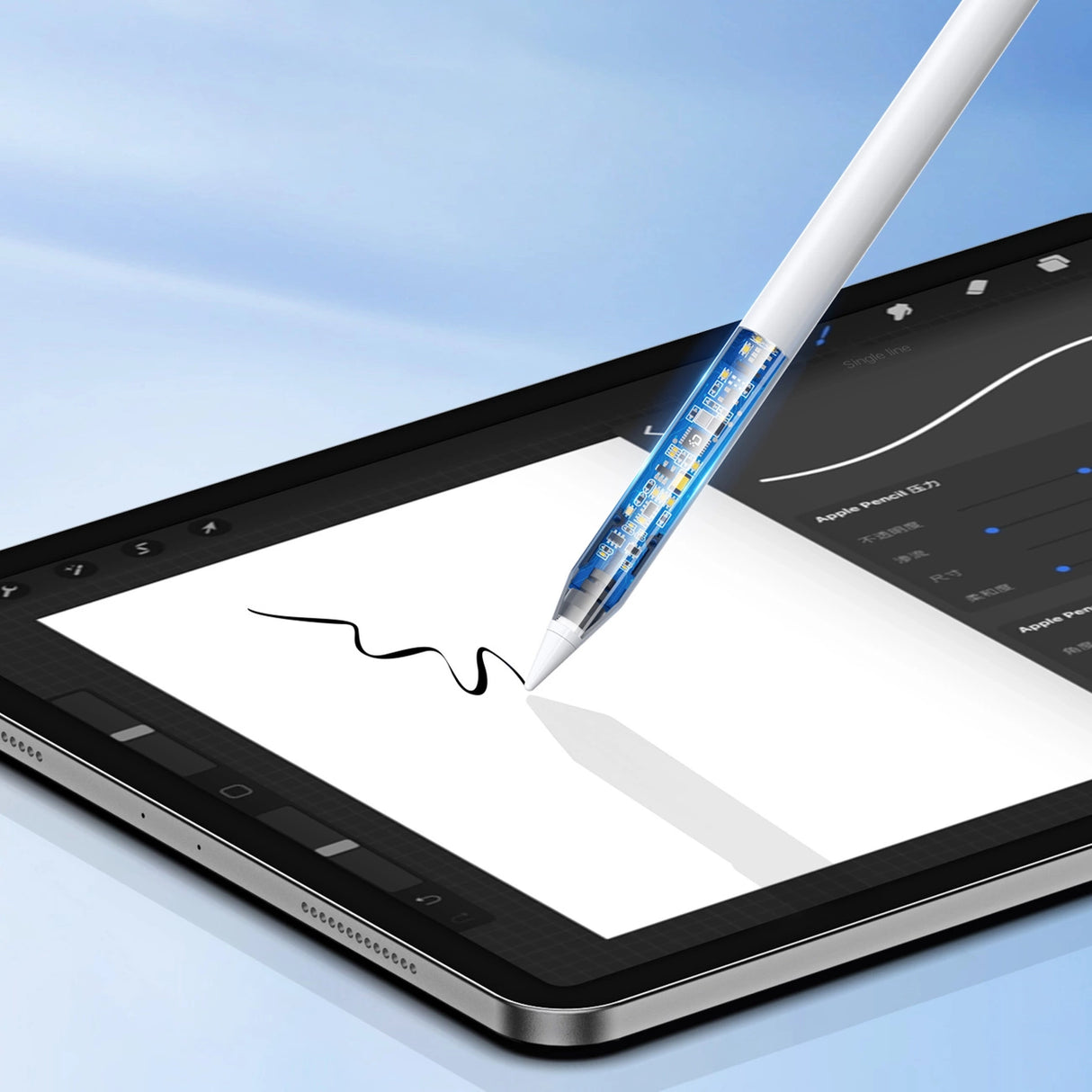 Dux Ducis Stylus Pen SP-02 til Apple iPad - hvid